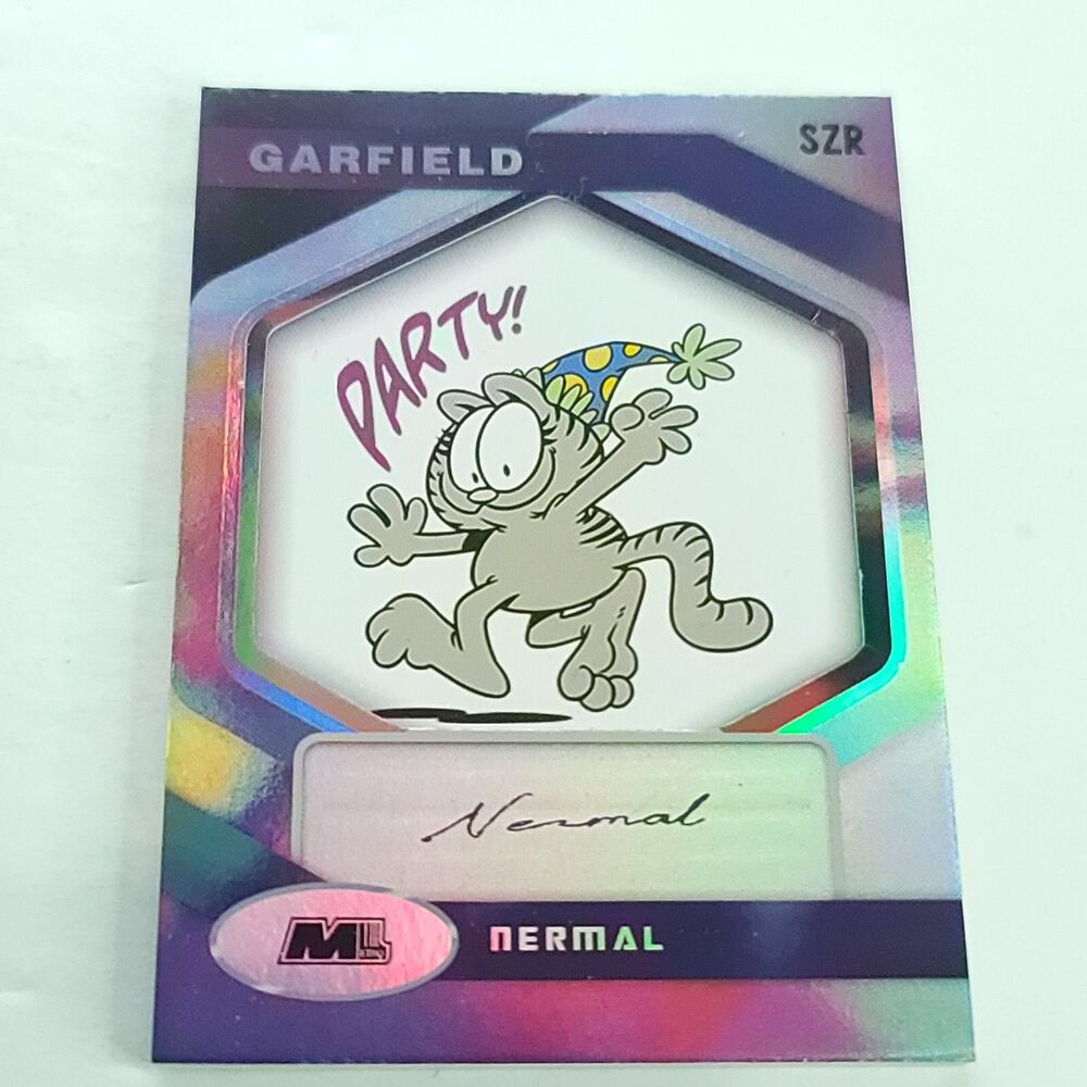 2023 Garfield Nermal Autograph Happy Life Trading Card Kayou Animation 073/111